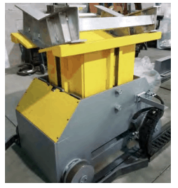COLT Traveling Coil Car avec sabot d'élévation en aluminium