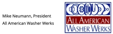 Mike Neumann, Président, All American Washer Werks