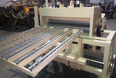 Colt Automation threading table and straightener for steel coil processing